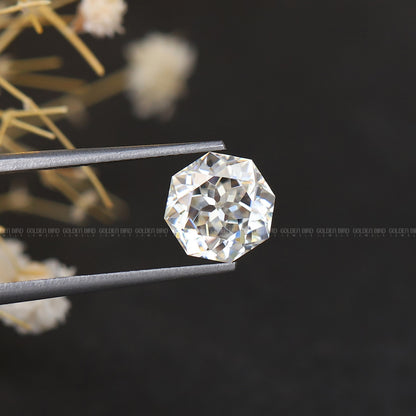 Colorless Octagon Cut Loose Stone