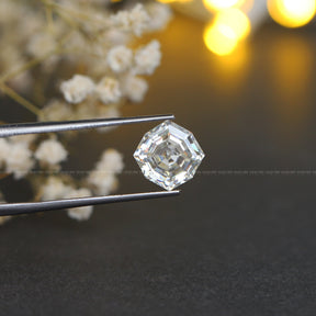 [Step Cut Cushion Loose Moissanite Stone]-[Golden Bird Jewels]