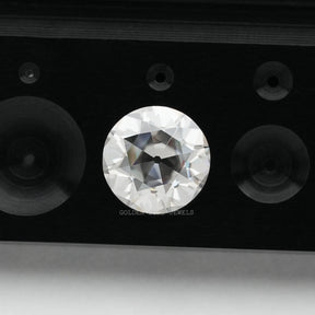 Colorless Old European Round Cut Moissanite Loose Stone