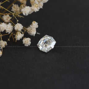 [Step Cut Cushion Cut Loose Moissanite]-[Golden Bird Jewels]