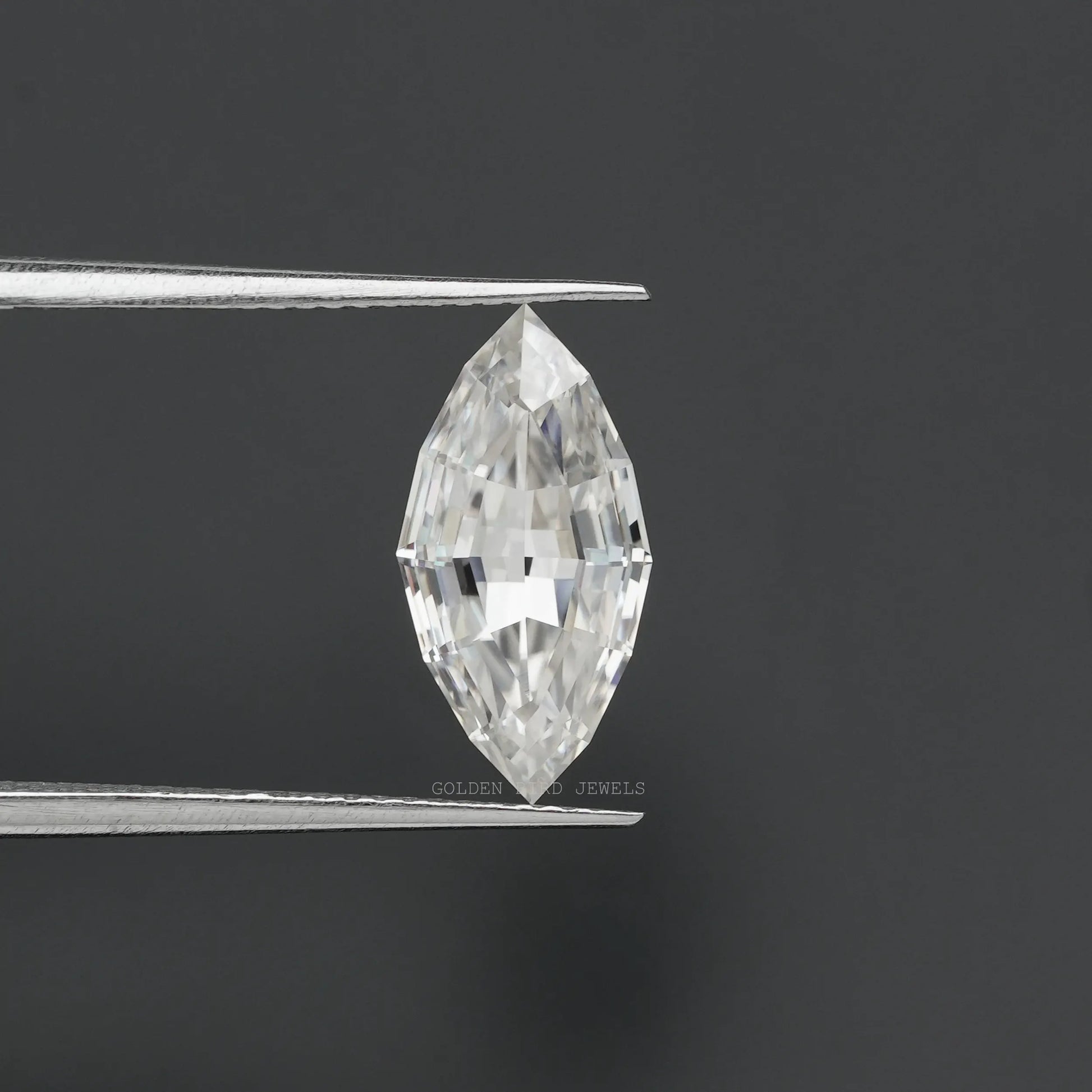 2.50 Carat Step Cut Marquise Shaped Loose