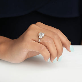 View of moissanite  engagement ring For Women 